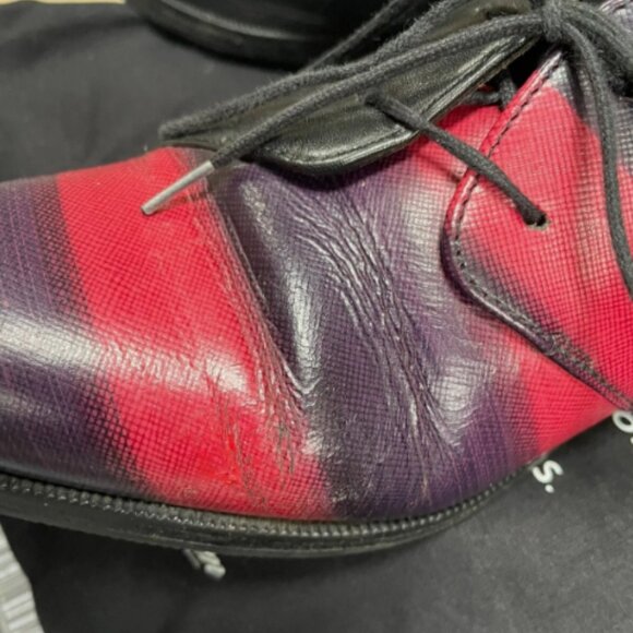 Flue Vog Manhattan Women Size 6 City Angel Asymmetrical DERE Dept fluevog shoes - Picture 8 of 14